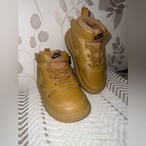 Nike Air Force 1 Mid LV8 Wheat High Top Size 7c Toddler Sneaker